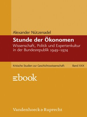 cover image of Stunde der Ökonomen